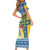 Sweden Christmas Short Sleeve Bodycon Dress Coat Of Arms - Scandinavian Pattern