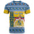 Sweden Christmas T Shirt Coat Of Arms - Scandinavian Pattern