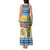 Sweden Christmas Tank Maxi Dress Coat Of Arms - Scandinavian Pattern