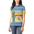 Sweden Christmas Women Polo Shirt Coat Of Arms - Scandinavian Pattern