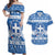 Greece Christmas Couples Matching Off Shoulder Maxi Dress and Hawaiian Shirt Coat Of Arms Kala Cristouyenna - Wonder Print Shop