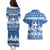 Greece Christmas Couples Matching Puletasi and Hawaiian Shirt Coat Of Arms Kala Cristouyenna - Wonder Print Shop