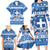 Greece Christmas Family Matching Long Sleeve Bodycon Dress and Hawaiian Shirt Coat Of Arms Kala Cristouyenna - Wonder Print Shop