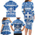 Greece Christmas Family Matching Long Sleeve Bodycon Dress and Hawaiian Shirt Coat Of Arms Kala Cristouyenna - Wonder Print Shop