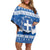 Greece Christmas Family Matching Off Shoulder Short Dress and Hawaiian Shirt Coat Of Arms Kala Cristouyenna - Wonder Print Shop