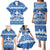 Greece Christmas Family Matching Puletasi and Hawaiian Shirt Coat Of Arms Kala Cristouyenna - Wonder Print Shop