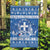 Greece Christmas Garden Flag Coat Of Arms Kala Cristouyenna - Wonder Print Shop