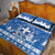 Greece Christmas Quilt Bed Set Coat Of Arms Kala Cristouyenna - Wonder Print Shop