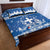 Greece Christmas Quilt Bed Set Coat Of Arms Kala Cristouyenna - Wonder Print Shop