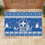 Greece Christmas Rubber Doormat Coat Of Arms Kala Cristouyenna - Wonder Print Shop