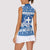 Greece Christmas Women Sleeveless Polo Shirt Coat Of Arms Kala Cristouyenna - Wonder Print Shop