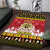 Belgium Christmas Area Rug Coat Of Arms Vrolijk Kerstfeest - Wonder Print Shop