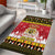 Belgium Christmas Area Rug Coat Of Arms Vrolijk Kerstfeest - Wonder Print Shop