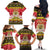 Belgium Christmas Family Matching Off The Shoulder Long Sleeve Dress and Hawaiian Shirt Coat Of Arms Vrolijk Kerstfeest - Wonder Print Shop