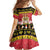 Belgium Christmas Family Matching Tank Maxi Dress and Hawaiian Shirt Coat Of Arms Vrolijk Kerstfeest - Wonder Print Shop