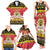 Belgium Christmas Family Matching Tank Maxi Dress and Hawaiian Shirt Coat Of Arms Vrolijk Kerstfeest - Wonder Print Shop