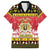 Belgium Christmas Hawaiian Shirt Coat Of Arms Vrolijk Kerstfeest - Wonder Print Shop