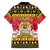 Belgium Christmas Hawaiian Shirt Coat Of Arms Vrolijk Kerstfeest - Wonder Print Shop