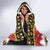 Belgium Christmas Hooded Blanket Coat Of Arms Vrolijk Kerstfeest