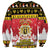 Belgium Christmas Sweatshirt Coat Of Arms Vrolijk Kerstfeest - Wonder Print Shop