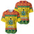 Ghana Christmas Baseball Jersey Coat Of Arms Afishapa - Wonder Print Shop