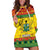 Ghana Christmas Hoodie Dress Coat Of Arms Afishapa - Wonder Print Shop