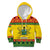 Ghana Christmas Kid Hoodie Coat Of Arms Afishapa - Wonder Print Shop