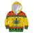 Ghana Christmas Kid Hoodie Coat Of Arms Afishapa - Wonder Print Shop