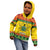 Ghana Christmas Kid Hoodie Coat Of Arms Afishapa - Wonder Print Shop