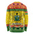 Ghana Christmas Long Sleeve Shirt Coat Of Arms Afishapa - Wonder Print Shop