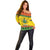 Ghana Christmas Off Shoulder Sweater Coat Of Arms Afishapa - Wonder Print Shop