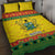 Ghana Christmas Quilt Bed Set Coat Of Arms Afishapa - Wonder Print Shop