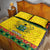 Ghana Christmas Quilt Bed Set Coat Of Arms Afishapa - Wonder Print Shop