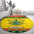 Ghana Christmas Round Carpet Coat Of Arms Afishapa