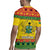 Ghana Christmas Rugby Jersey Coat Of Arms Afishapa - Wonder Print Shop