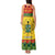 Ghana Christmas Tank Maxi Dress Coat Of Arms Afishapa - Wonder Print Shop