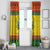 Ghana Christmas Window Curtain Coat Of Arms Afishapa - Wonder Print Shop