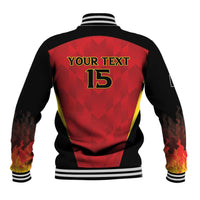 Custom Belgium Football 2026 Baseball Jacket Red Devils Pride - Wonder Print Shop
