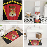 Belgium Football 2026 Bathroom Set Red Devils Pride - Wonder Print Shop