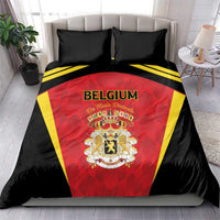 Belgium Football 2026 Bedding Set Red Devils Pride - Wonder Print Shop