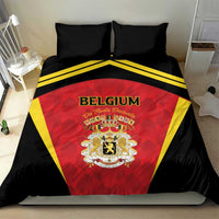 Belgium Football 2026 Bedding Set Red Devils Pride - Wonder Print Shop
