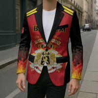 Custom Belgium Football 2026 Blazer Red Devils Pride - Wonder Print Shop