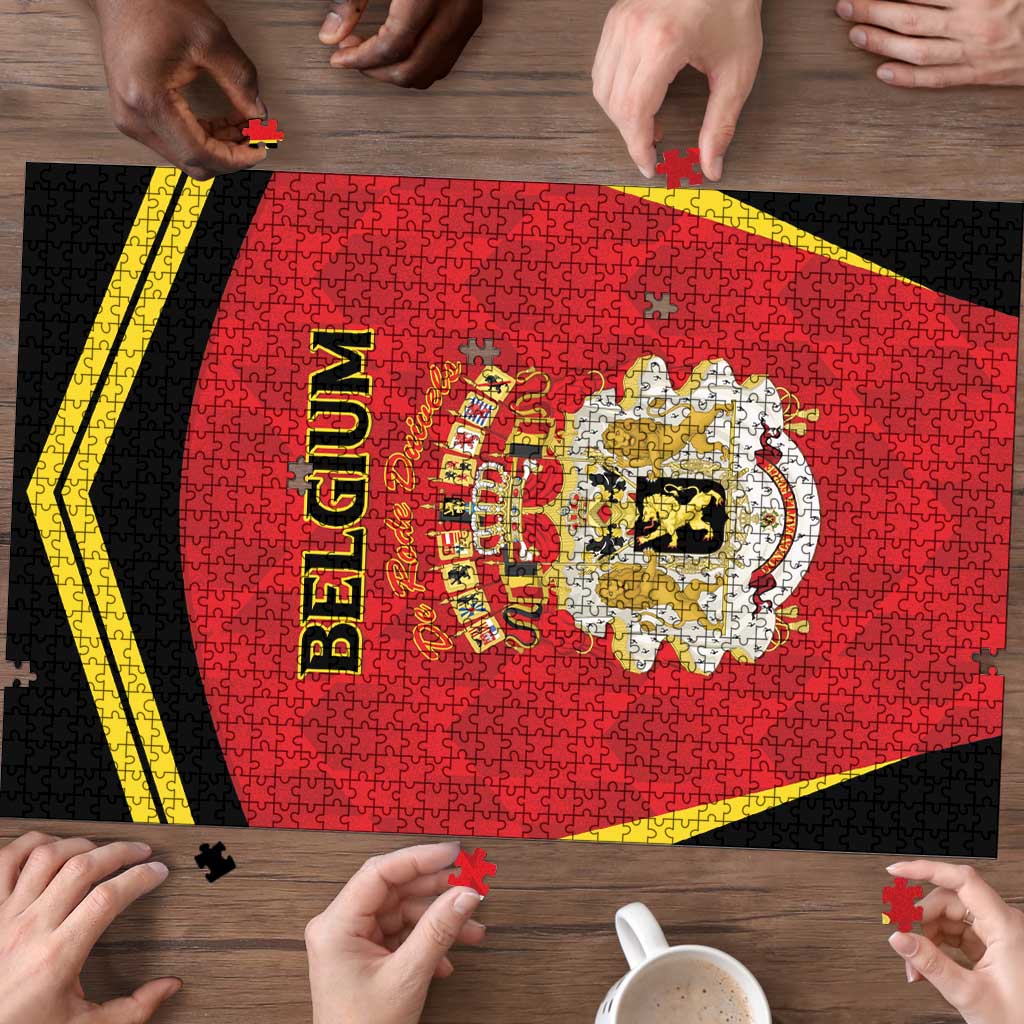 Belgium Football 2026 Puzzle Red Devils Pride - Wonder Print Shop