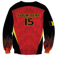 Custom Belgium Football 2026 Sweatshirt Red Devils Pride - Wonder Print Shop