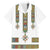 Ethiopian Traditional Habesha Costume Family Matching Mermaid Dress and Hawaiian Shirt Cross With Tilet Pattern