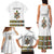 Ethiopian Traditional Habesha Costume Family Matching Tank Maxi Dress and Hawaiian Shirt Cross With Tilet Pattern