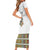 Ethiopian Traditional Habesha Costume Short Sleeve Bodycon Dress Cross With Tilet Pattern