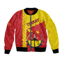 Tigray Region Bomber Jacket Tigray Emblem With Flag Map