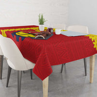 Tigray Region Tablecloth Tigray Emblem With Flag Map