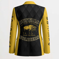 Personalized Buffalo Soldiers Blazer We Can We Will Ready and Forward